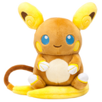 alolan raichu plush png
